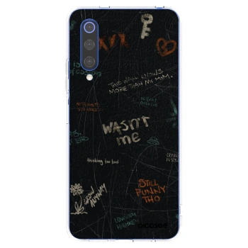 Picasee husă transparentă din silicon pentru Xiaomi Mi 9 SE - CONFESSION