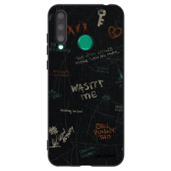 Picasee husă neagră din silicon pentru Honor 20 Lite - CONFESSION