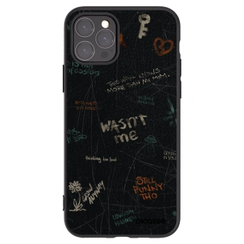 Picasee husă neagră din silicon pentru Apple iPhone 11 Pro - CONFESSION