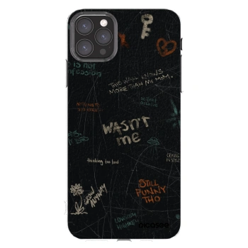Picasee husă transparentă din silicon pentru Apple iPhone 11 Pro Max - CONFESSION