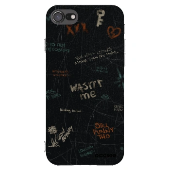 Picasee husă transparentă din silicon pentru Apple iPhone 8 - CONFESSION