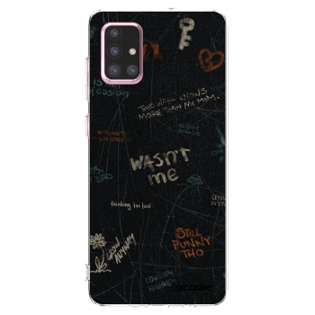 Picasee husă transparentă din silicon pentru Samsung Galaxy A71 A715F - CONFESSION
