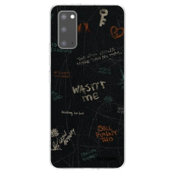 Picasee husă transparentă din silicon pentru Samsung Galaxy S20 G980F - CONFESSION
