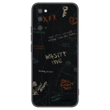 Picasee husă neagră din silicon pentru Samsung Galaxy S20 G980F - CONFESSION