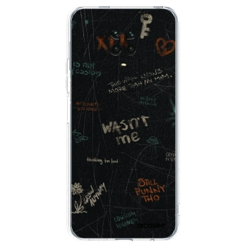 Picasee husă transparentă din silicon pentru Xiaomi Redmi Note 9 Pro - CONFESSION