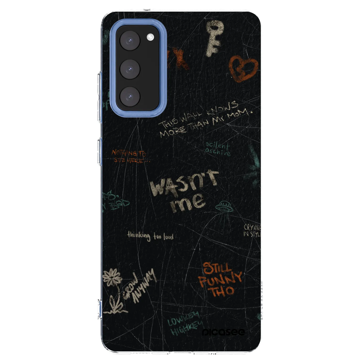 Picasee husă transparentă din silicon pentru Samsung Galaxy S20 FE - CONFESSION