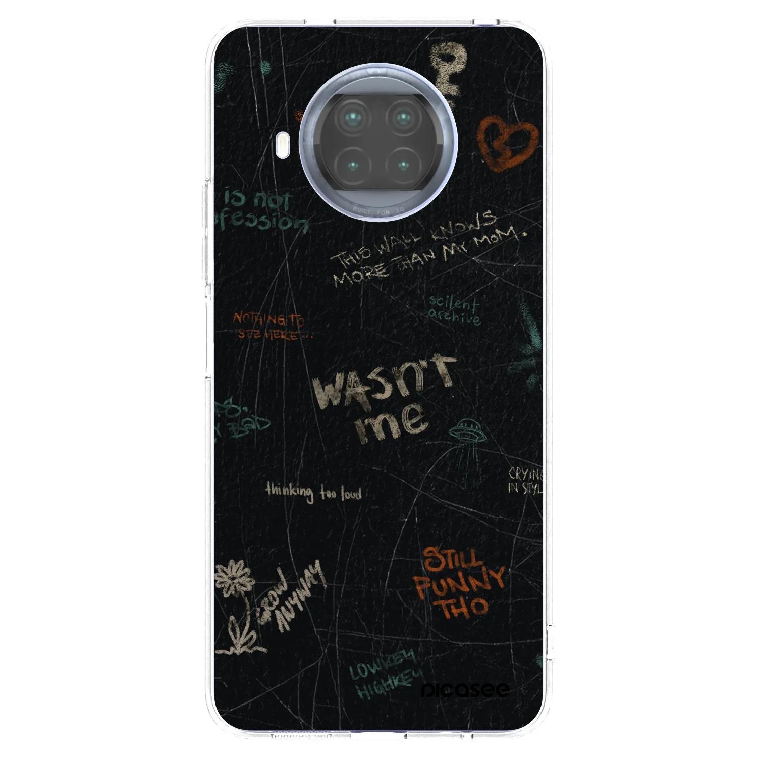 Picasee husă transparentă din silicon pentru Xiaomi Mi 10T Lite - CONFESSION