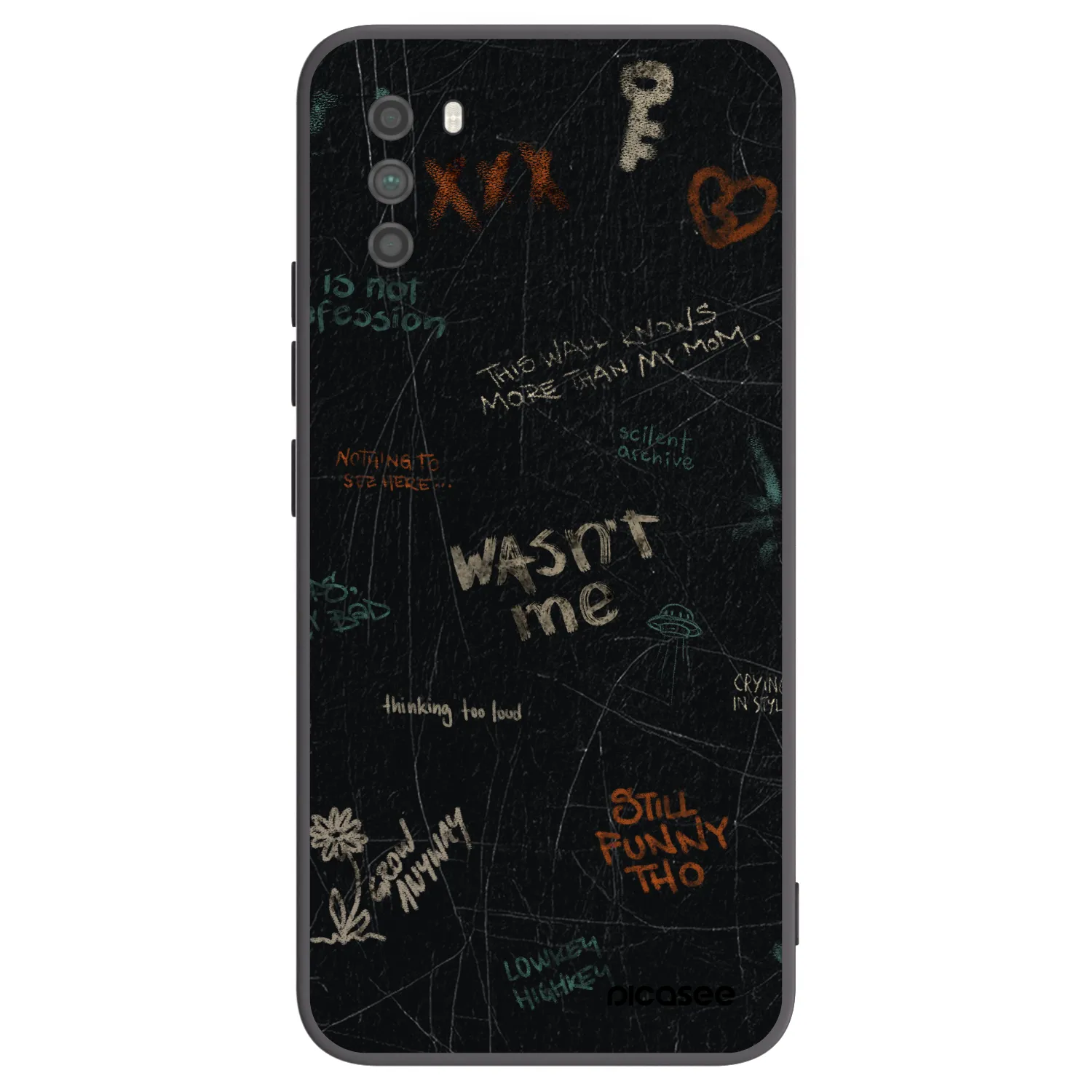 Picasee husă neagră din silicon pentru Xiaomi Poco M3 - CONFESSION