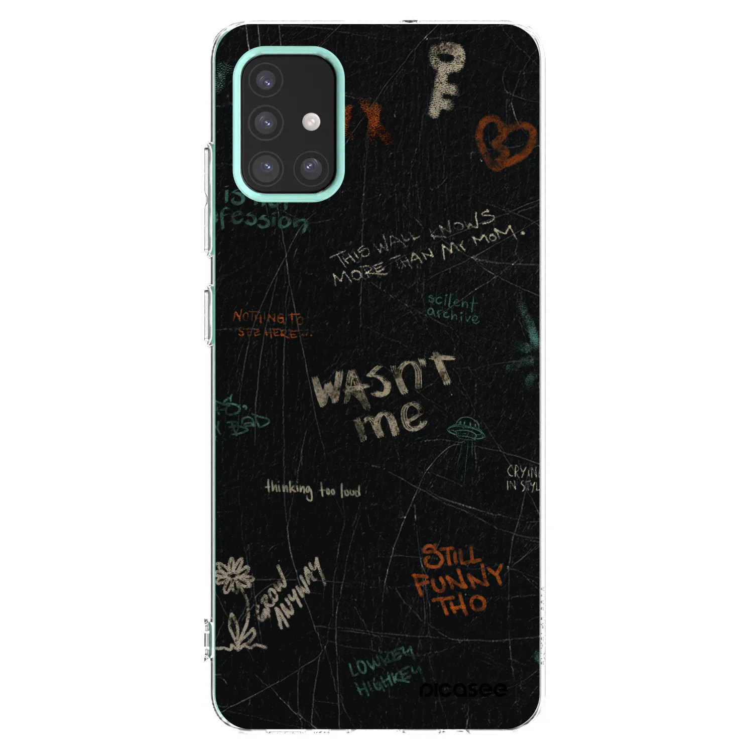 Picasee husă transparentă din silicon pentru Samsung Galaxy M31s - CONFESSION