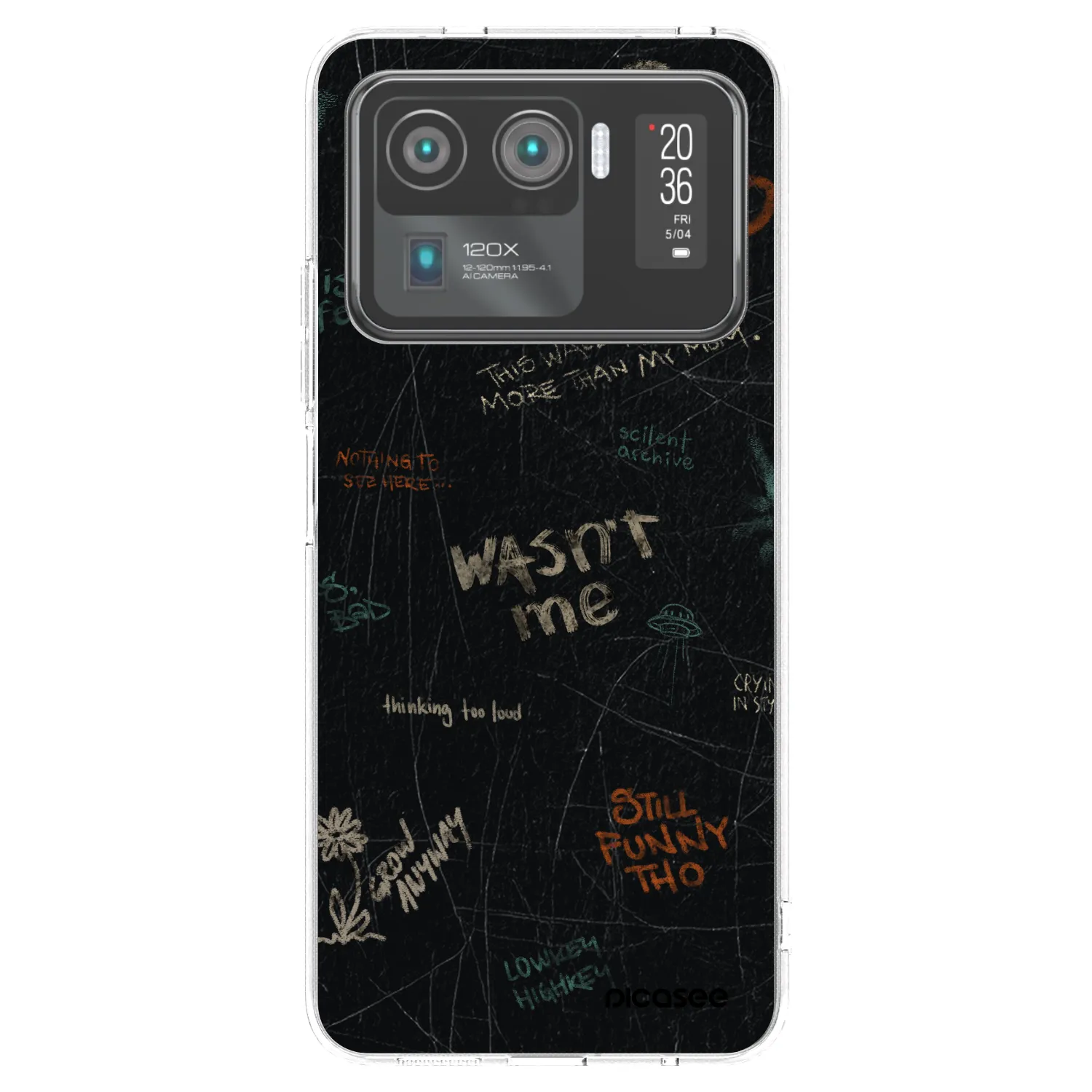 Picasee husă transparentă din silicon pentru Xiaomi Mi 11 Ultra - CONFESSION