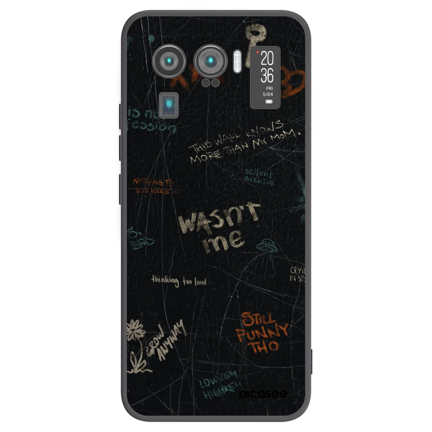 Picasee husă neagră din silicon pentru Xiaomi Mi 11 Ultra - CONFESSION