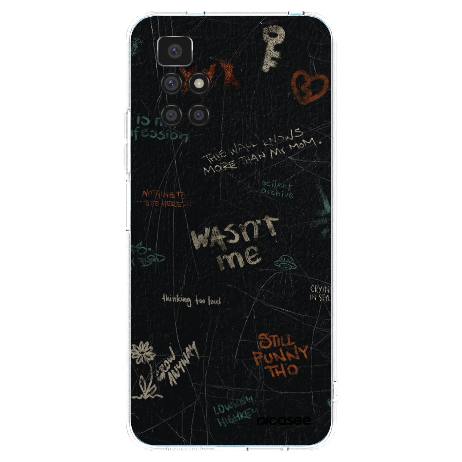 Picasee husă transparentă din silicon pentru Xiaomi Redmi 10 - CONFESSION