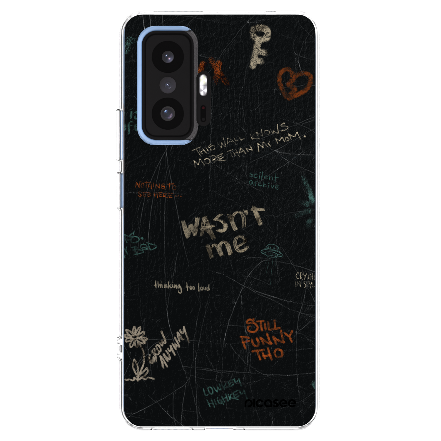 Picasee husă transparentă din silicon pentru Xiaomi 11T Pro - CONFESSION