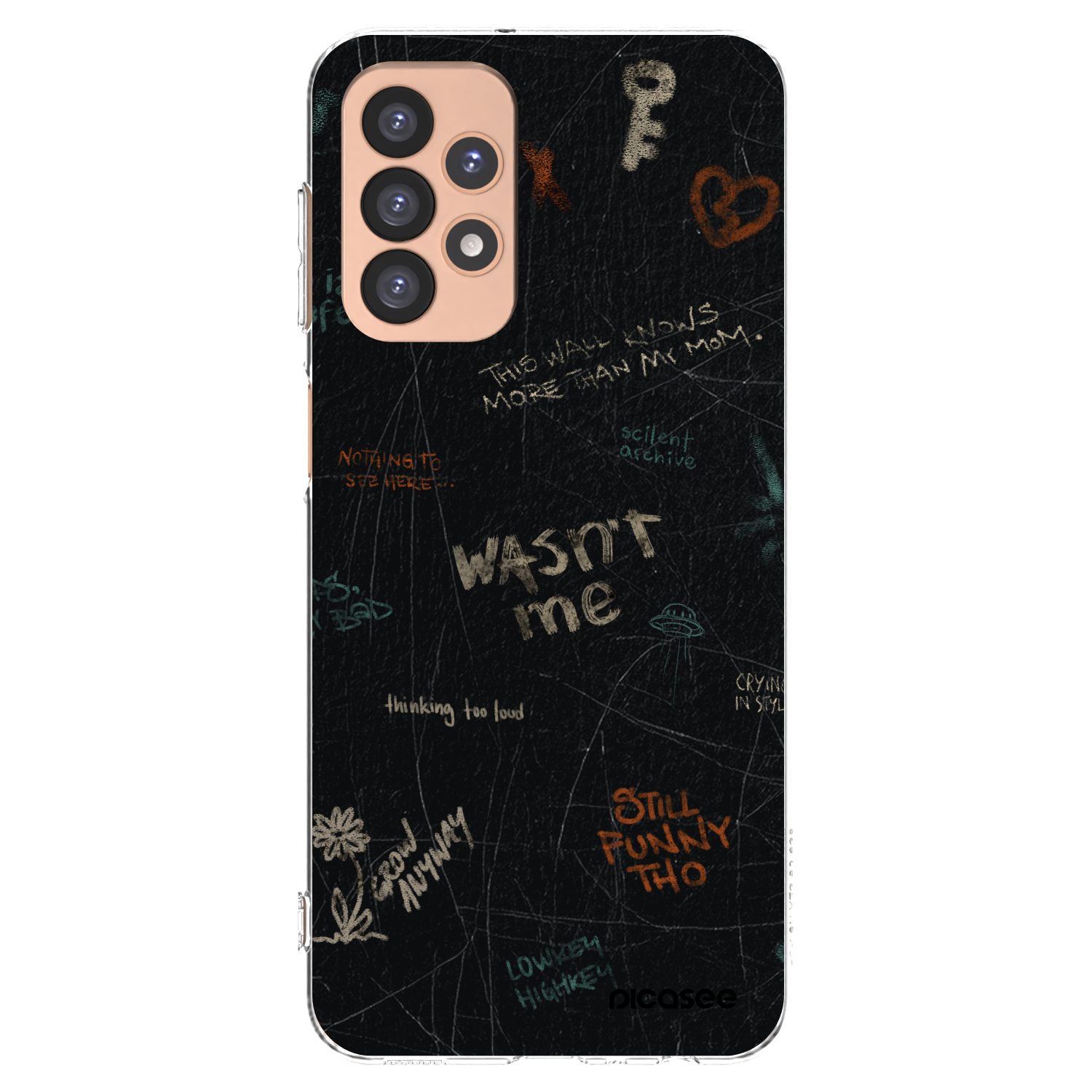 Picasee husă transparentă din silicon pentru Samsung Galaxy A23 A236B 5G - CONFESSION