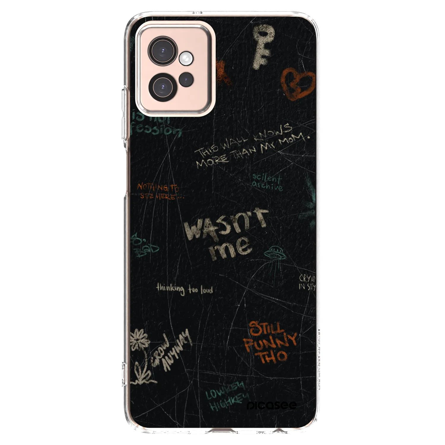 Picasee husă transparentă din silicon pentru Motorola Moto G32 - CONFESSION
