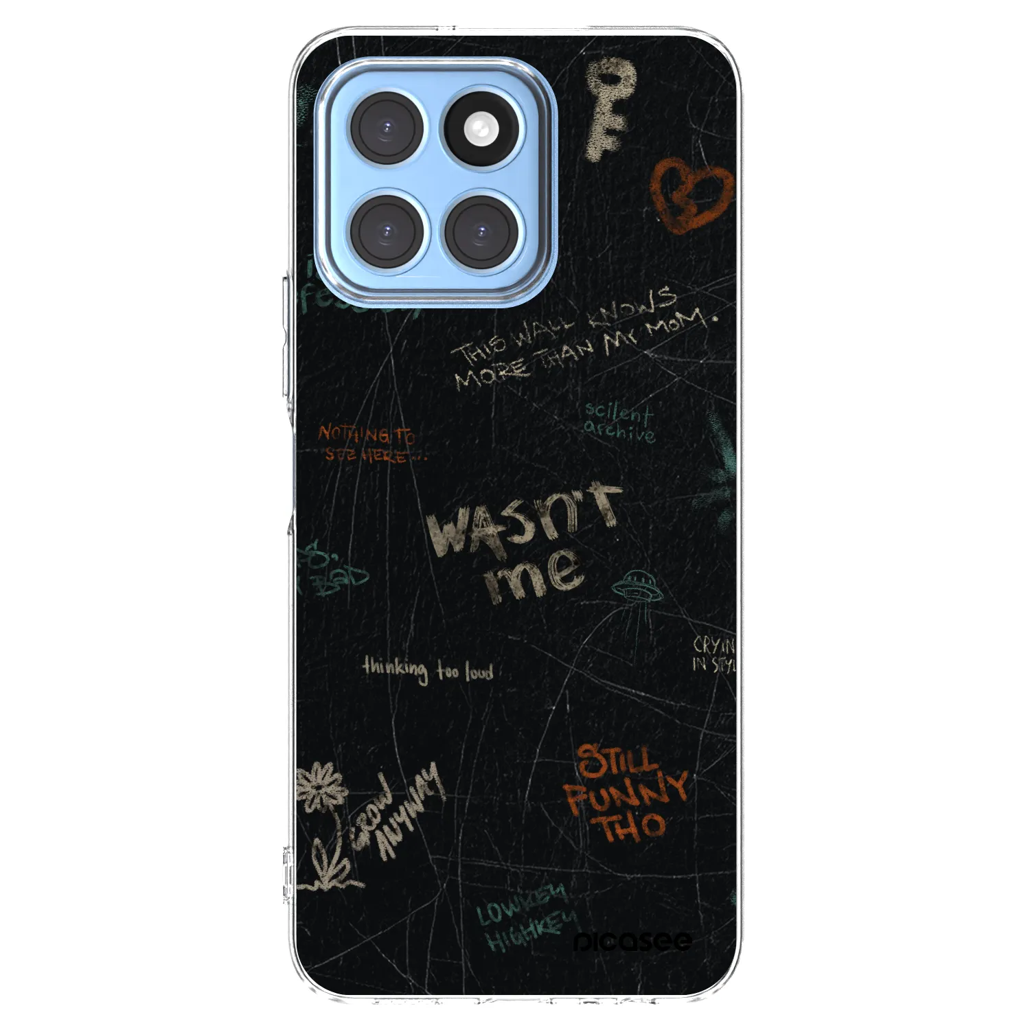 Picasee husă transparentă din silicon pentru Honor X6 - CONFESSION