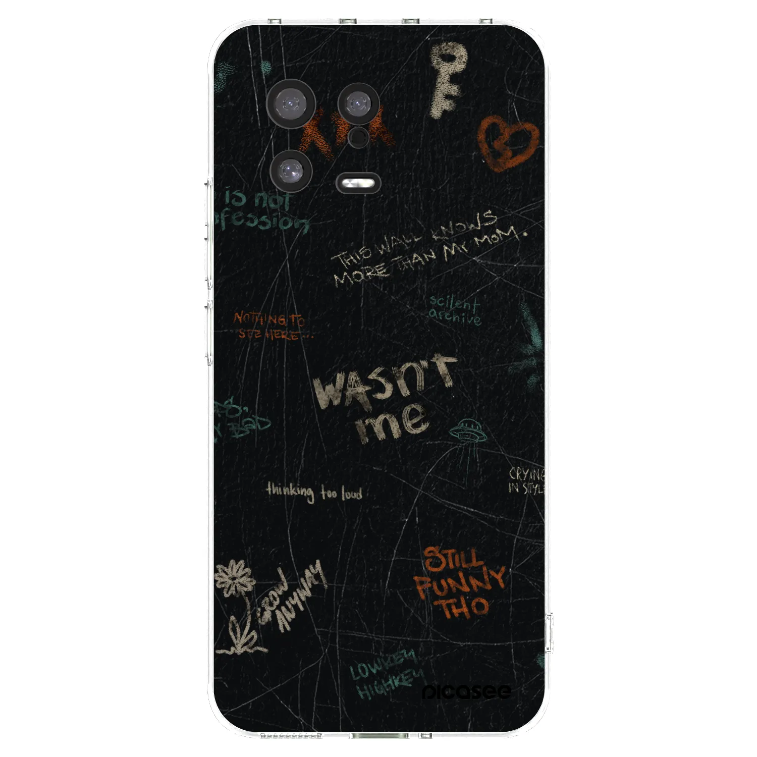 Picasee husă transparentă din silicon pentru Xiaomi 13 - CONFESSION