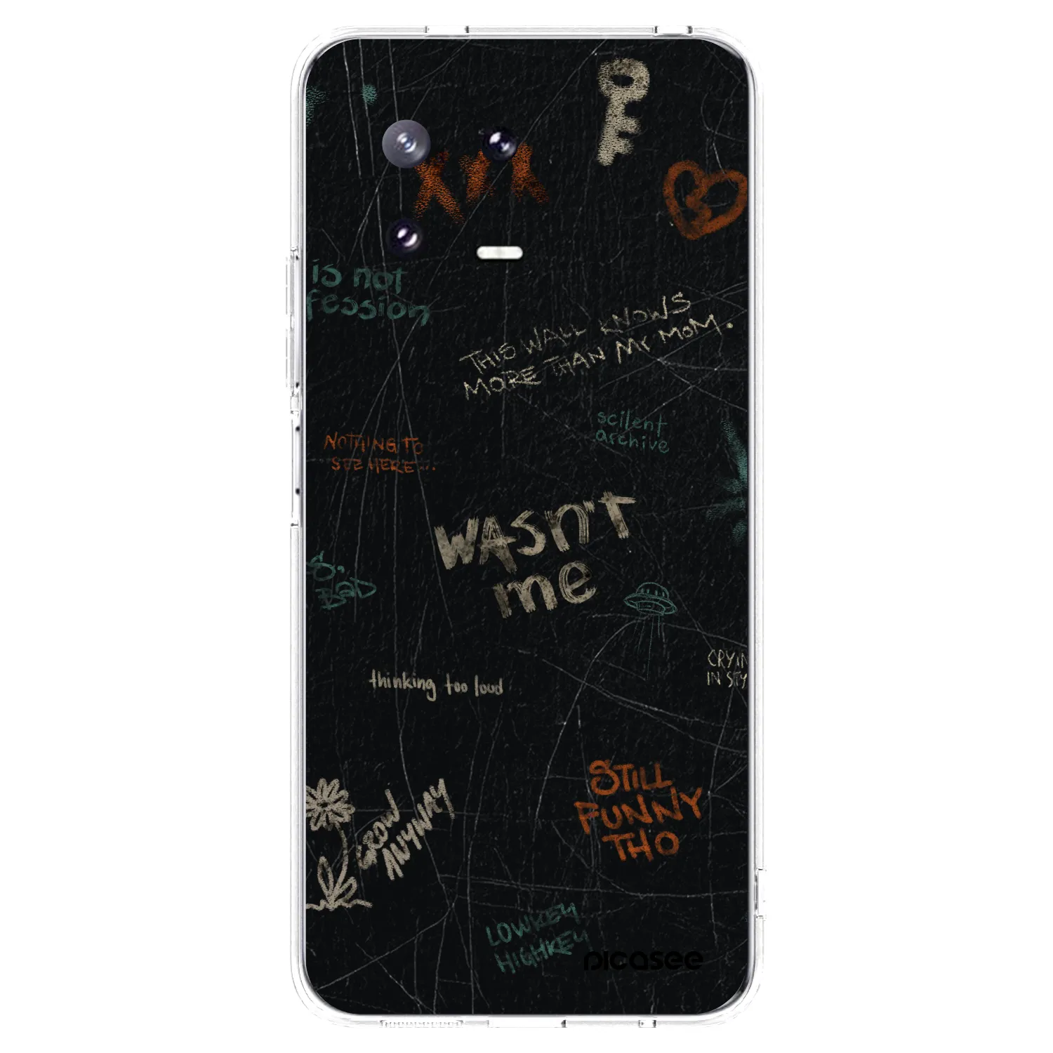 Picasee husă transparentă din silicon pentru Xiaomi 13 Pro - CONFESSION