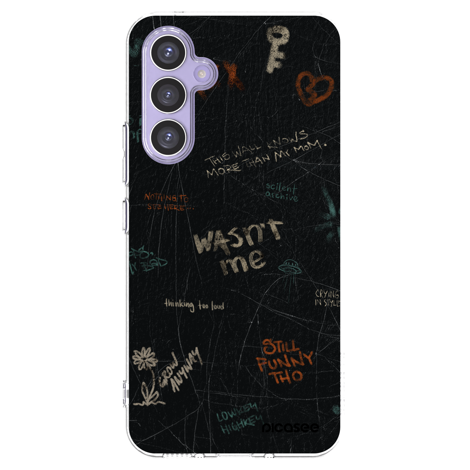 Picasee husă transparentă din silicon pentru Samsung Galaxy A54 5G A546B - CONFESSION