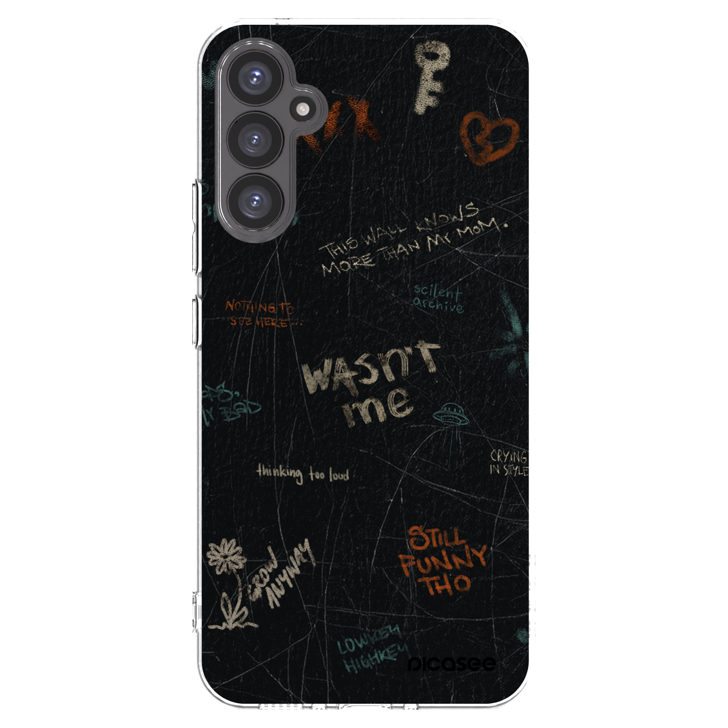 Picasee husă transparentă din silicon pentru Samsung Galaxy A34 5G A346B - CONFESSION
