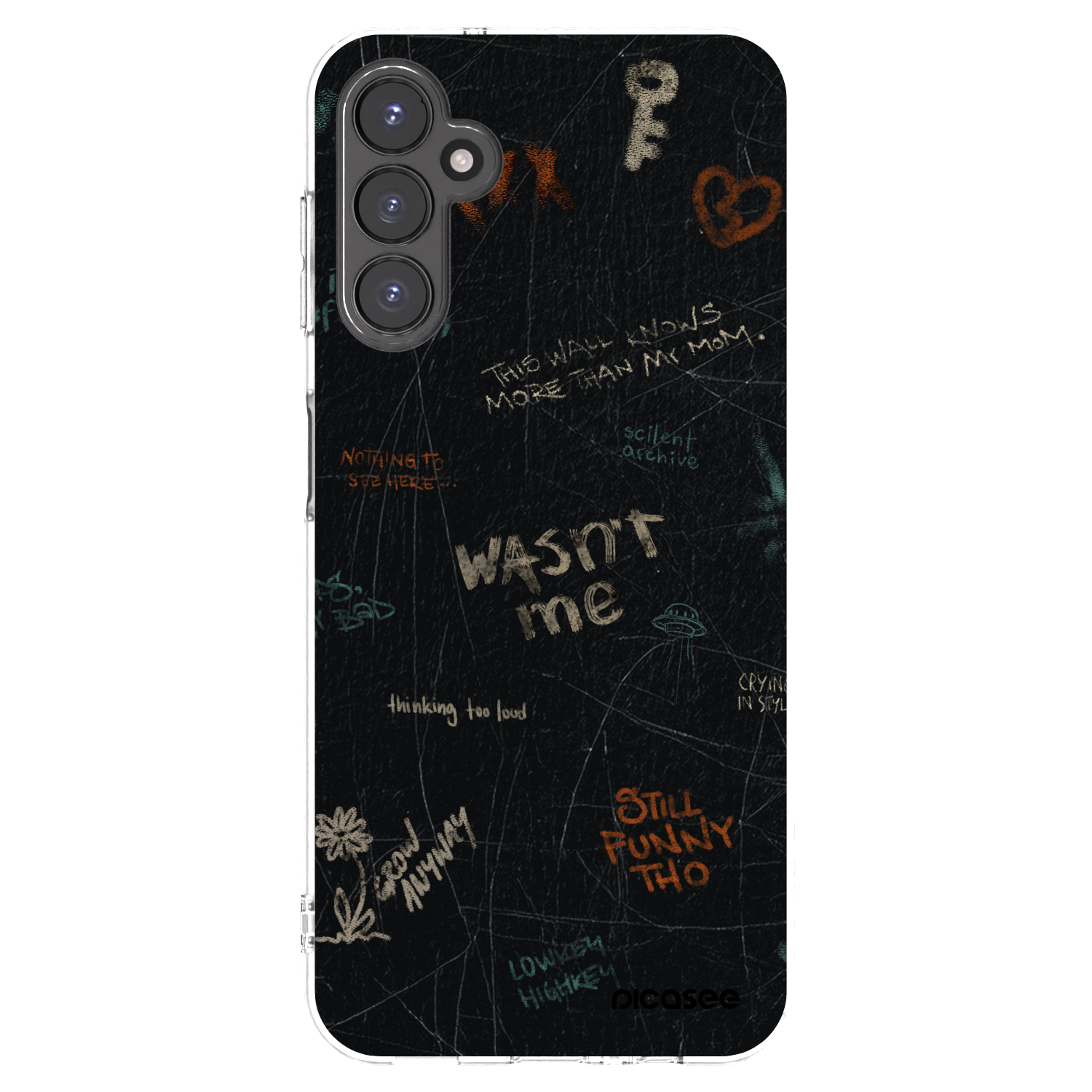 Picasee husă transparentă din silicon pentru Samsung Galaxy A14 5G A146P - CONFESSION