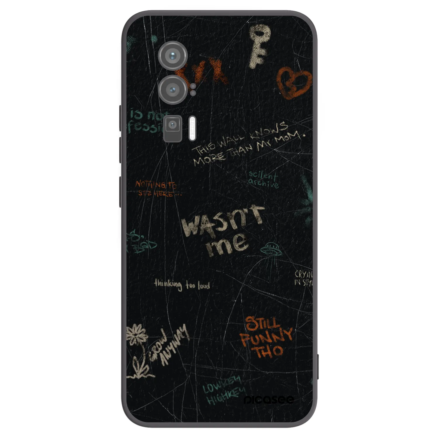 Picasee husă neagră din silicon pentru Xiaomi Poco F5 Pro 5G - CONFESSION