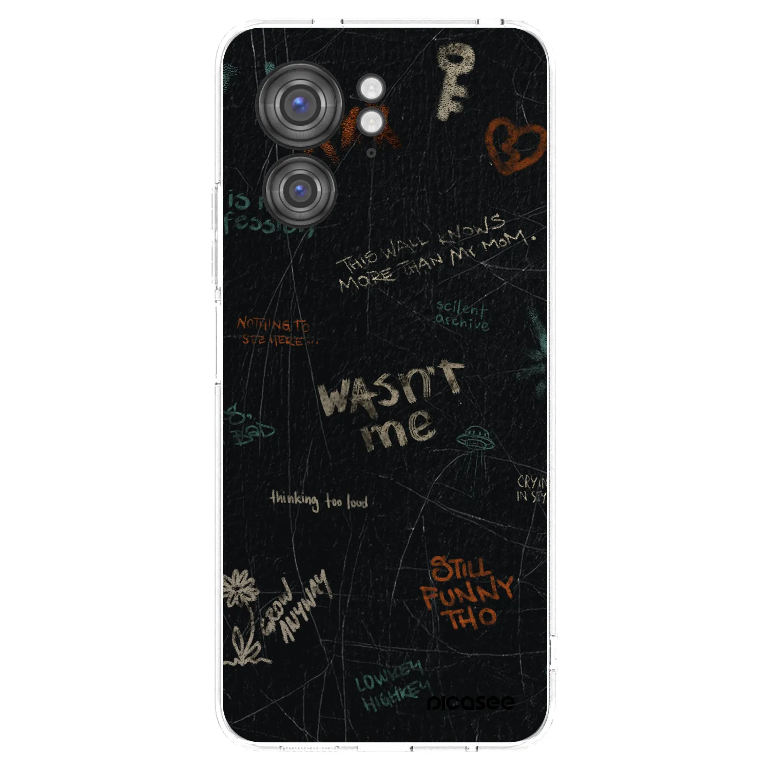 Picasee husă transparentă din silicon pentru Motorola Edge 40 - CONFESSION