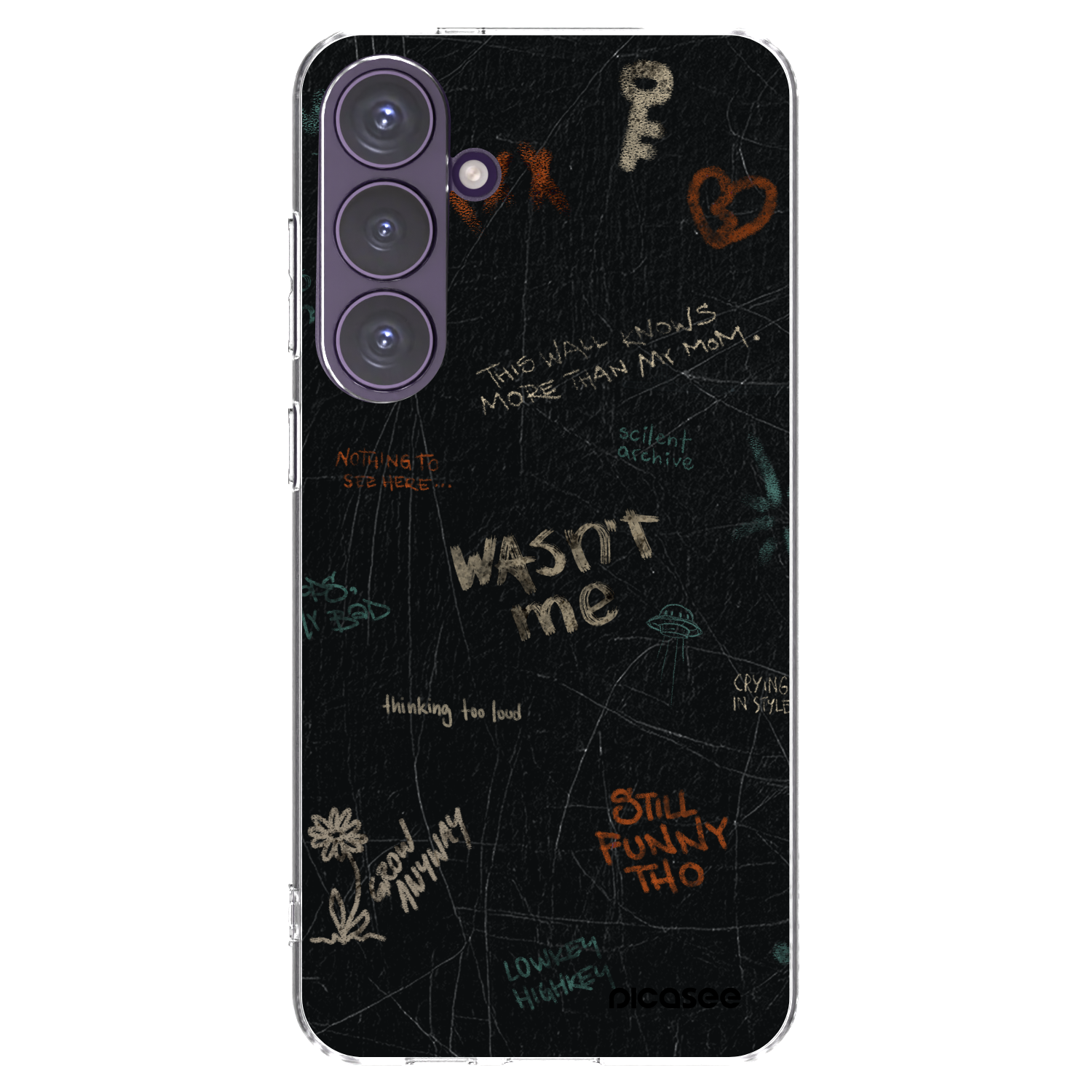 Picasee husă transparentă din silicon pentru Samsung Galaxy S24+ S926B 5G - CONFESSION