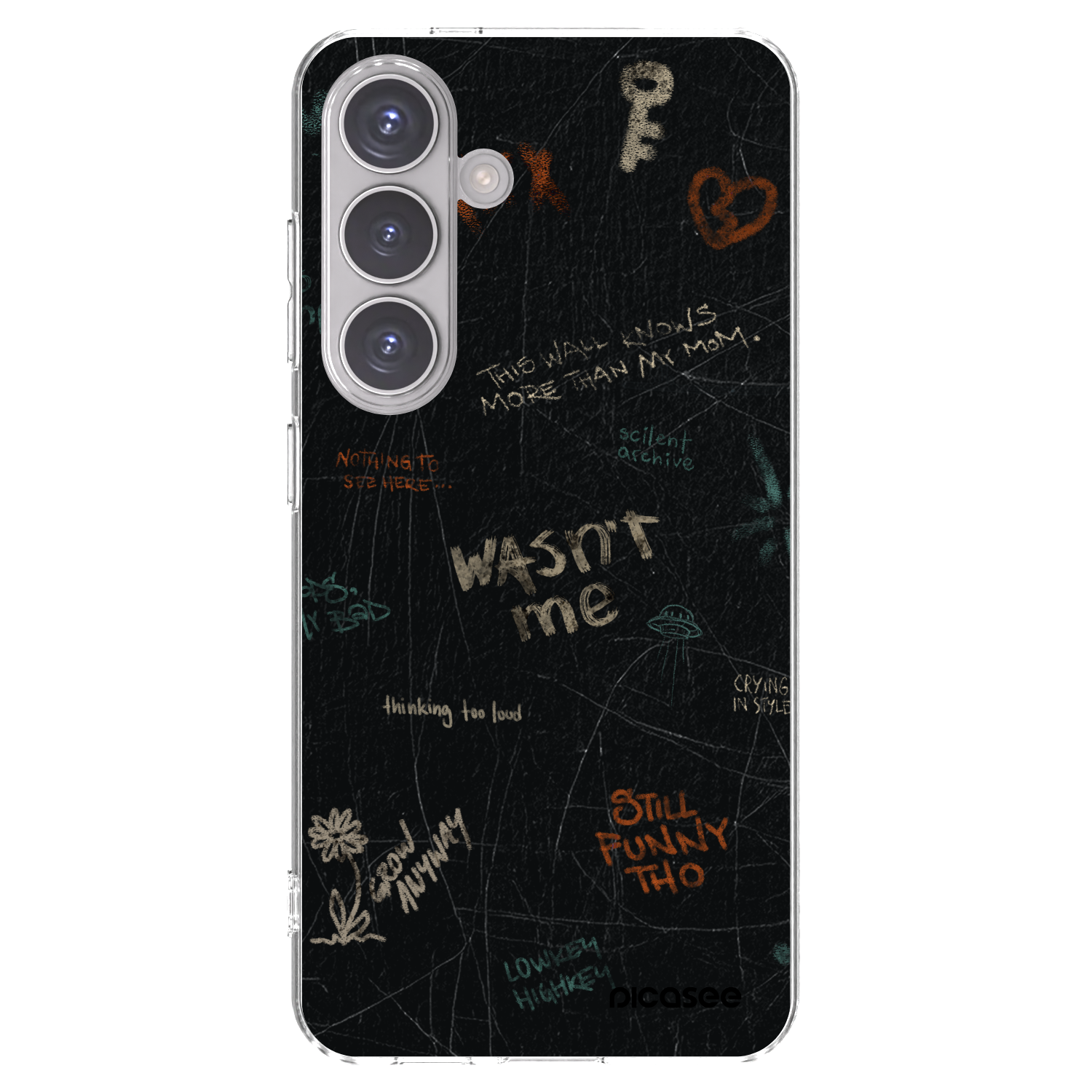 Picasee husă transparentă din silicon pentru Samsung Galaxy S24 S921B 5G - CONFESSION