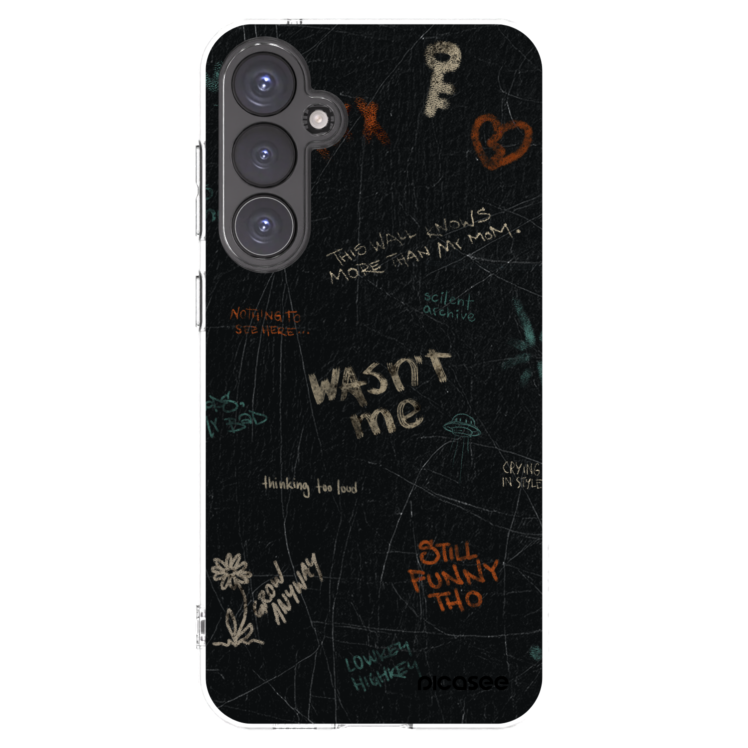 Picasee husă transparentă din silicon pentru Samsung Galaxy S23 FE S711B - CONFESSION