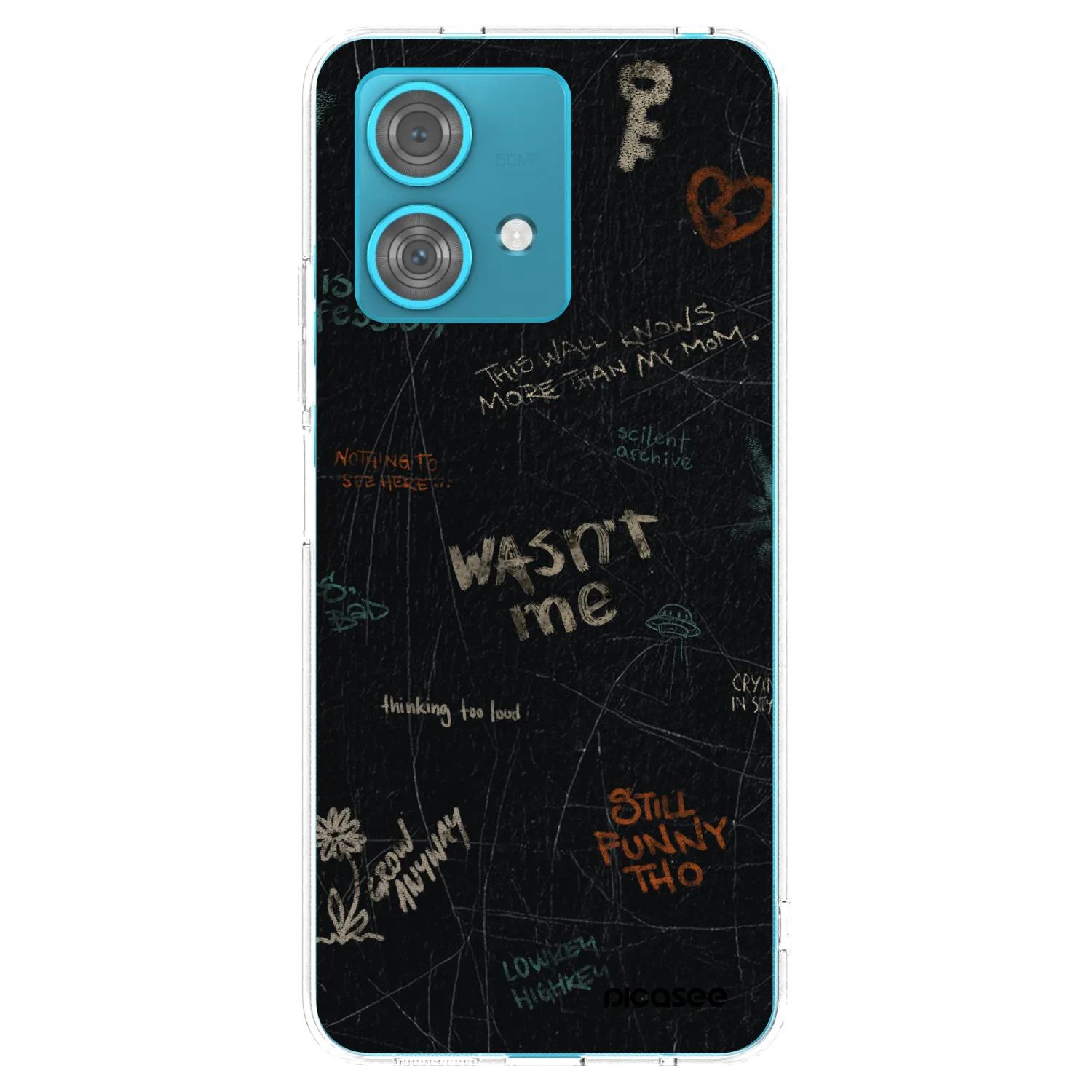 Picasee husă transparentă din silicon pentru Motorola Edge 40 Neo - CONFESSION