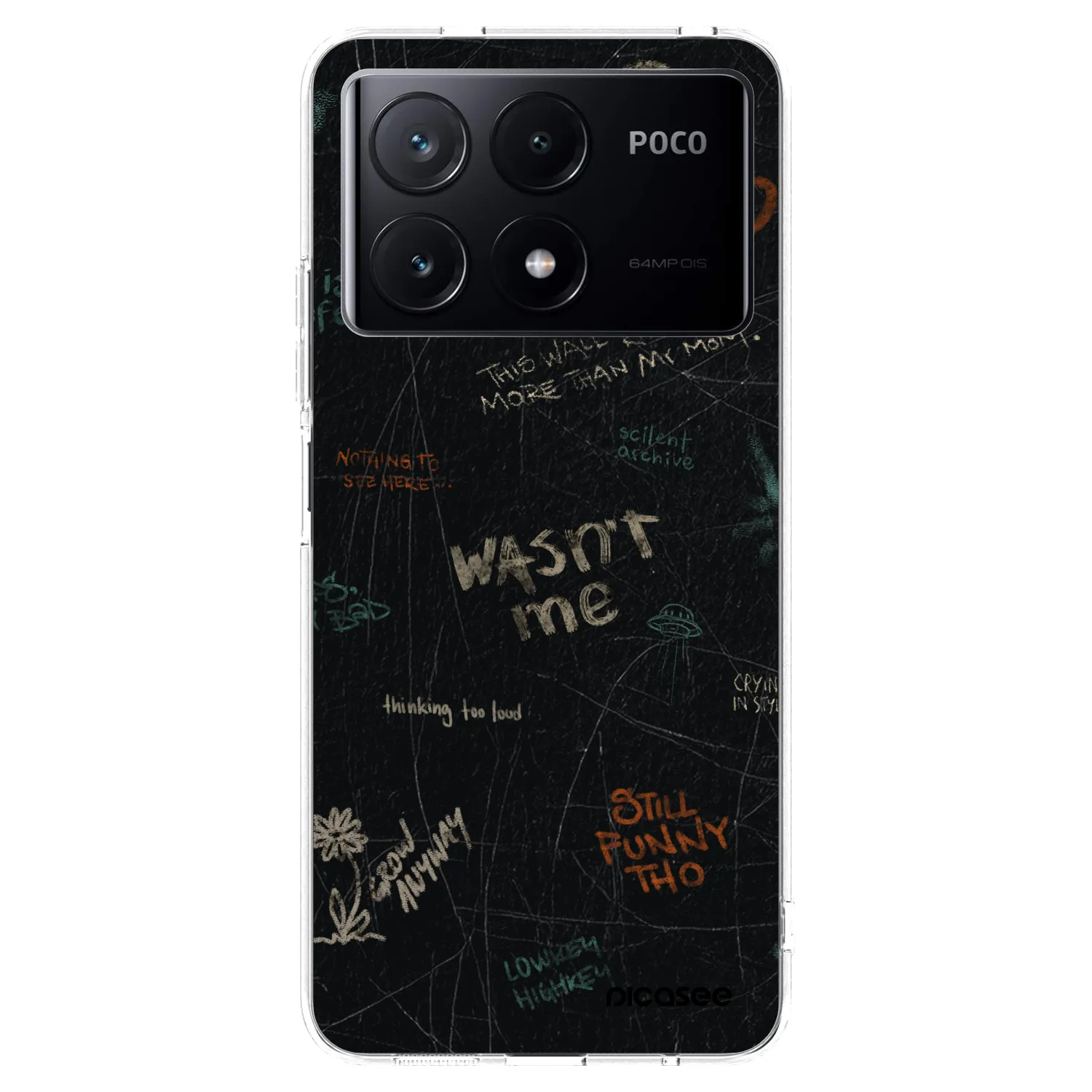 Picasee husă transparentă din silicon pentru Xiaomi Poco X6 Pro - CONFESSION