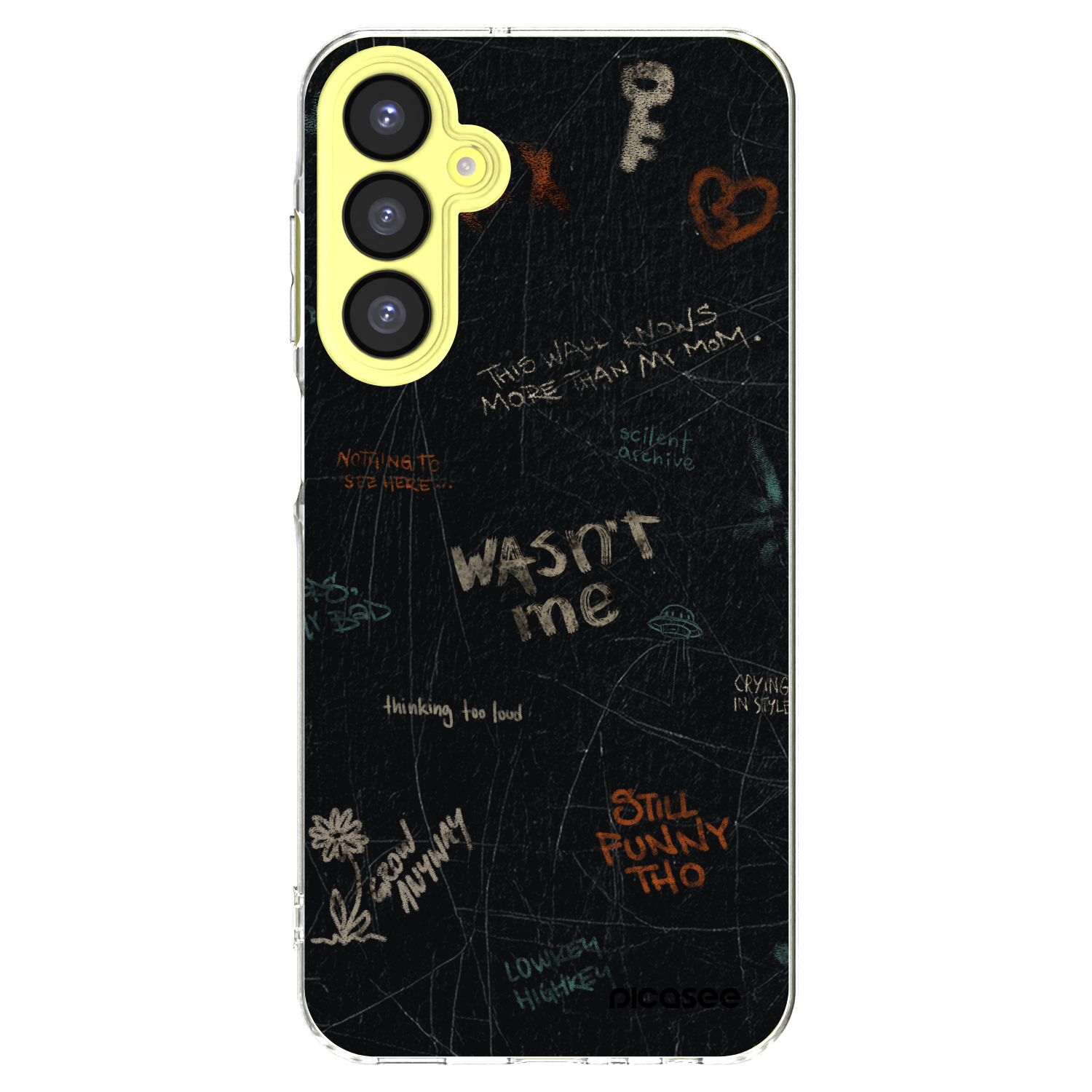 Picasee husă transparentă din silicon pentru Samsung Galaxy A25 A256B 5G - CONFESSION