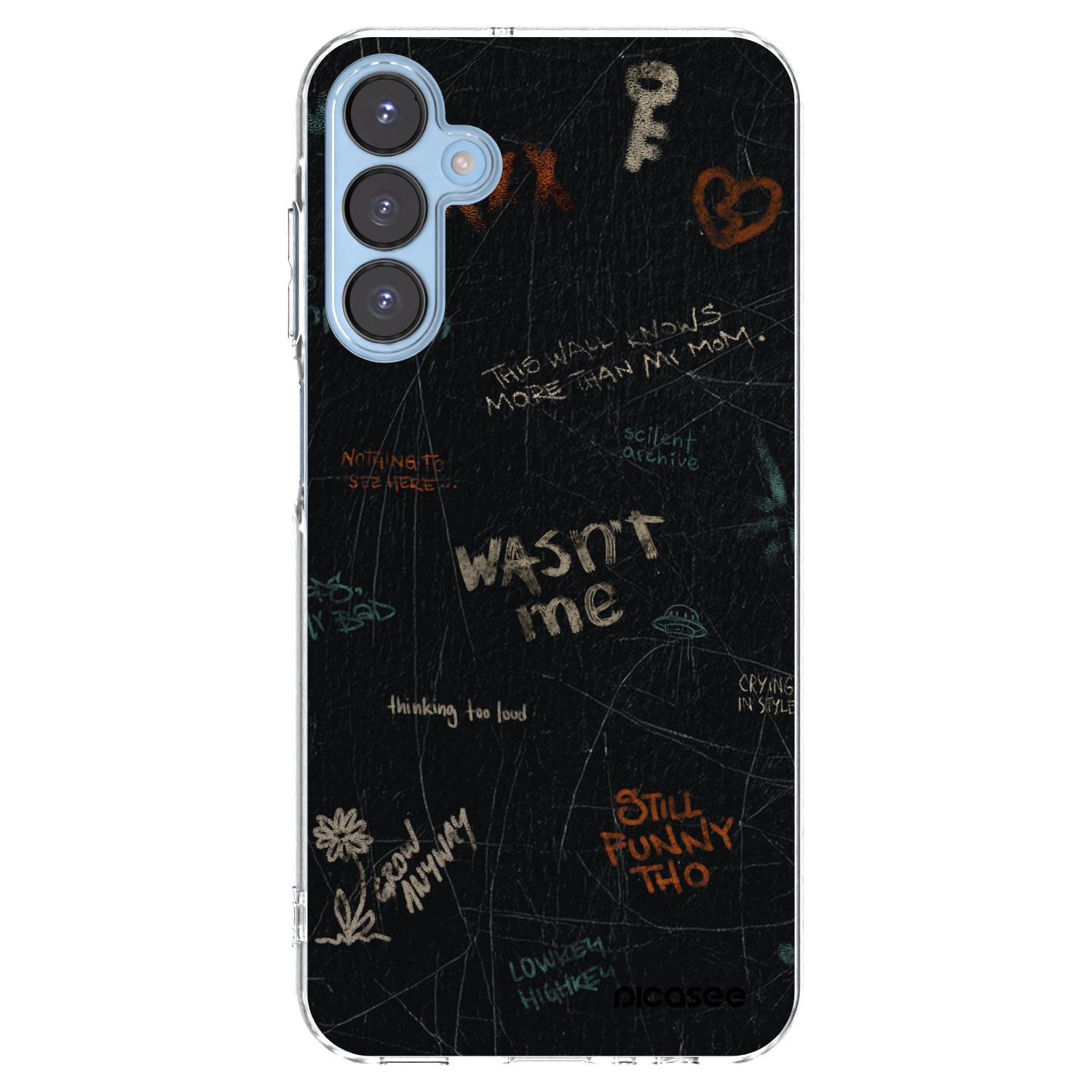 Picasee husă transparentă din silicon pentru Samsung Galaxy A15 A156B 5G - CONFESSION