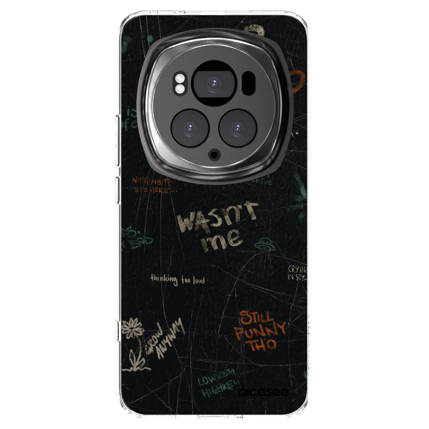 Picasee husă transparentă din silicon pentru Honor Magic6 Pro - CONFESSION