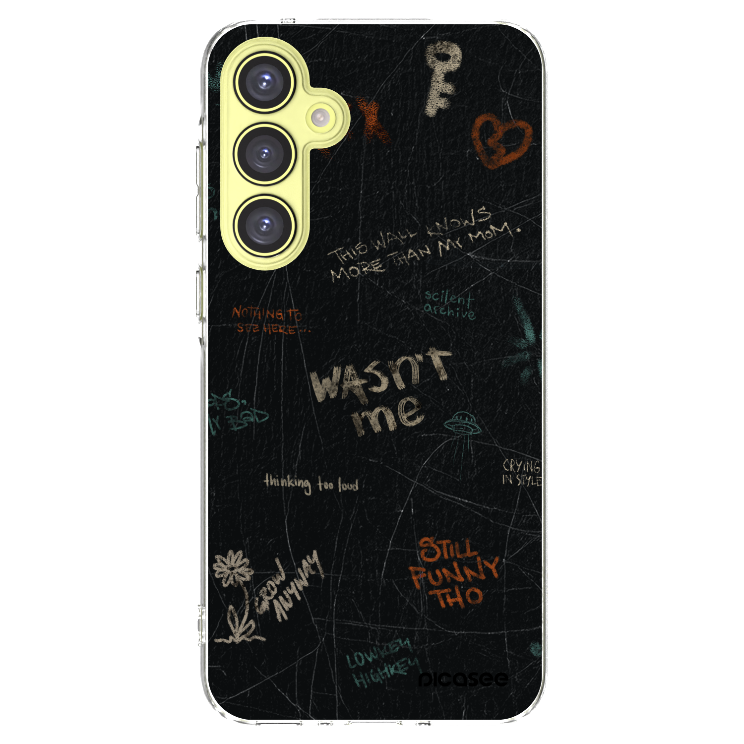 Picasee husă transparentă din silicon pentru Samsung Galaxy A35 5G A356B - CONFESSION