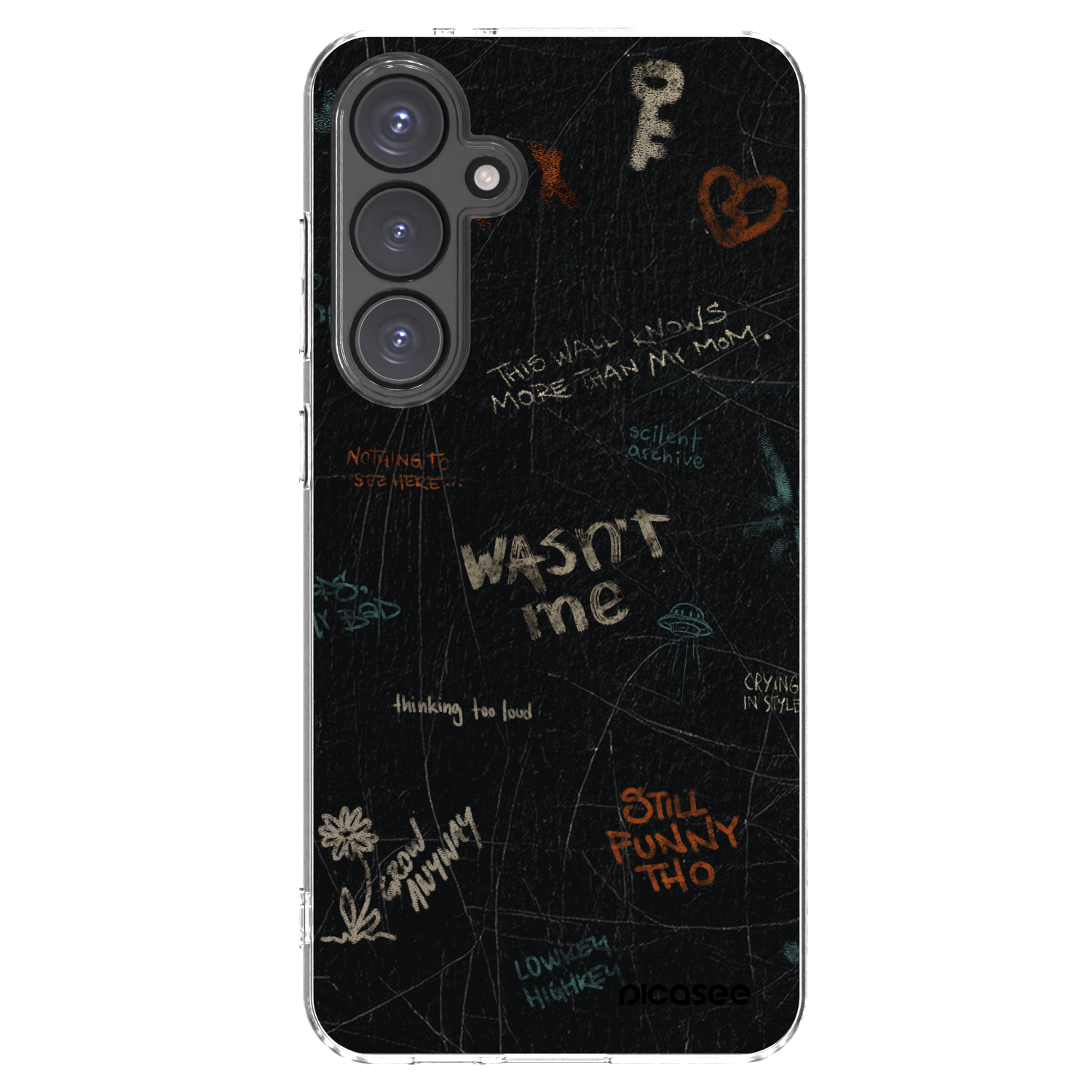 Picasee husă transparentă din silicon pentru Samsung Galaxy S24 FE S721B - CONFESSION