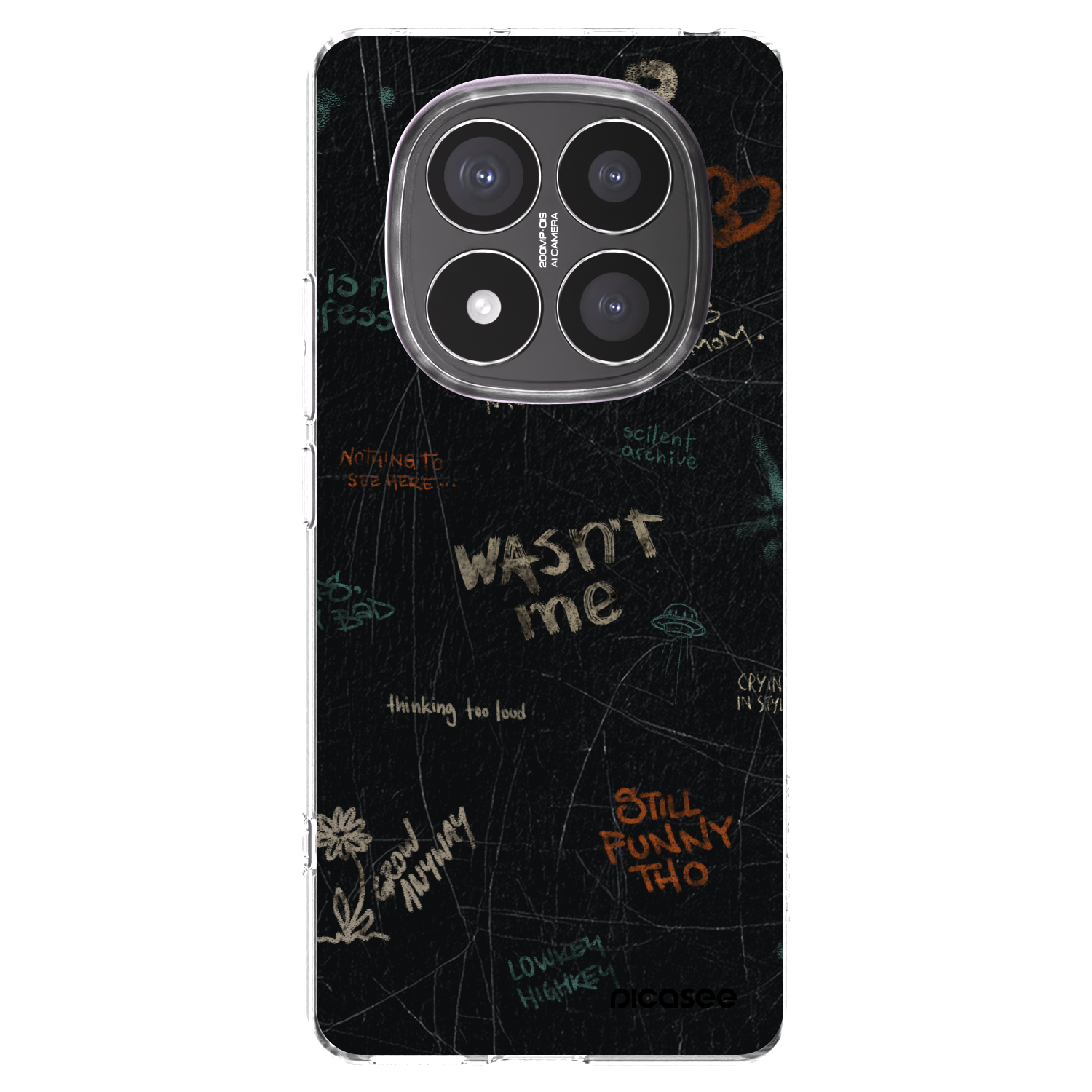 Picasee husă transparentă din silicon pentru Xiaomi Redmi Note 14 Pro+ 5G - CONFESSION