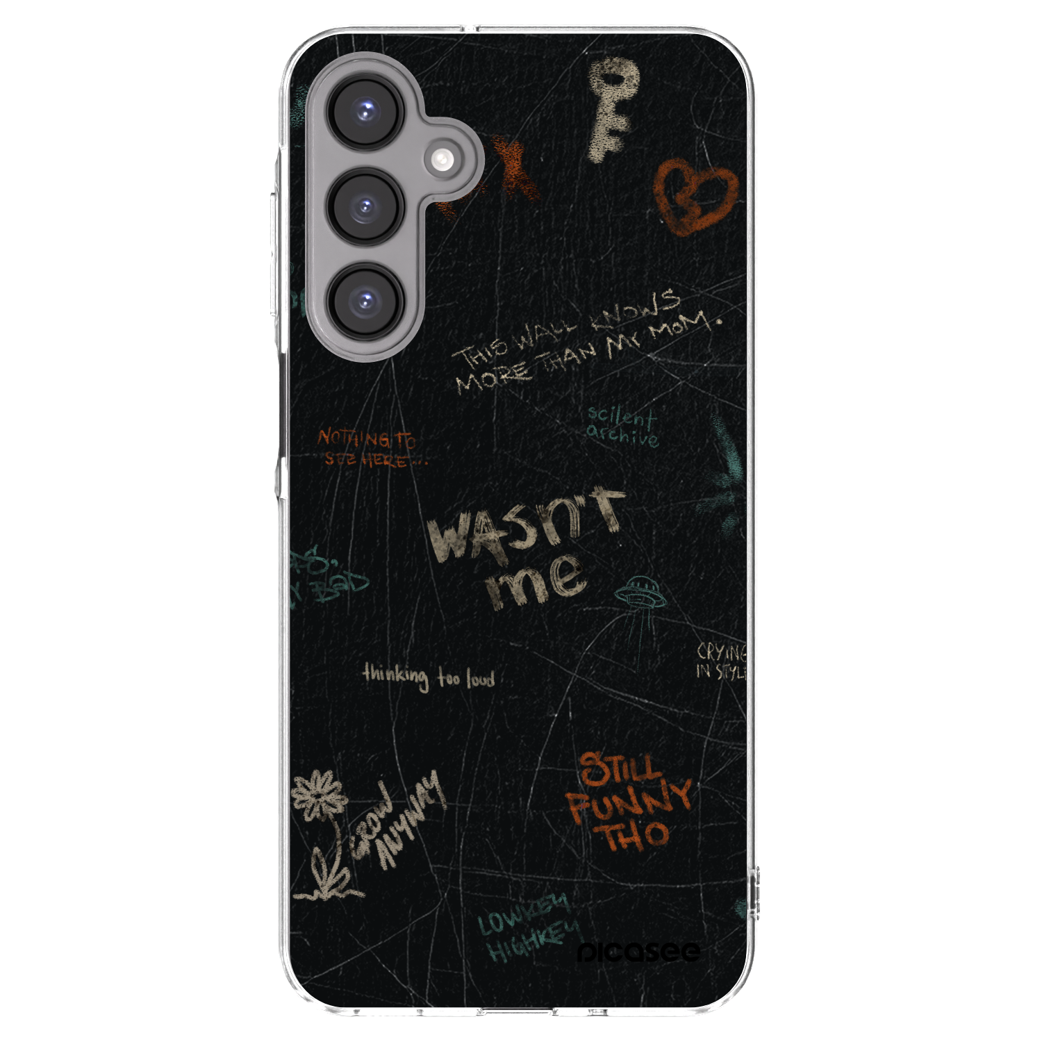 Picasee husă transparentă din silicon pentru Samsung Galaxy A16 5G - CONFESSION