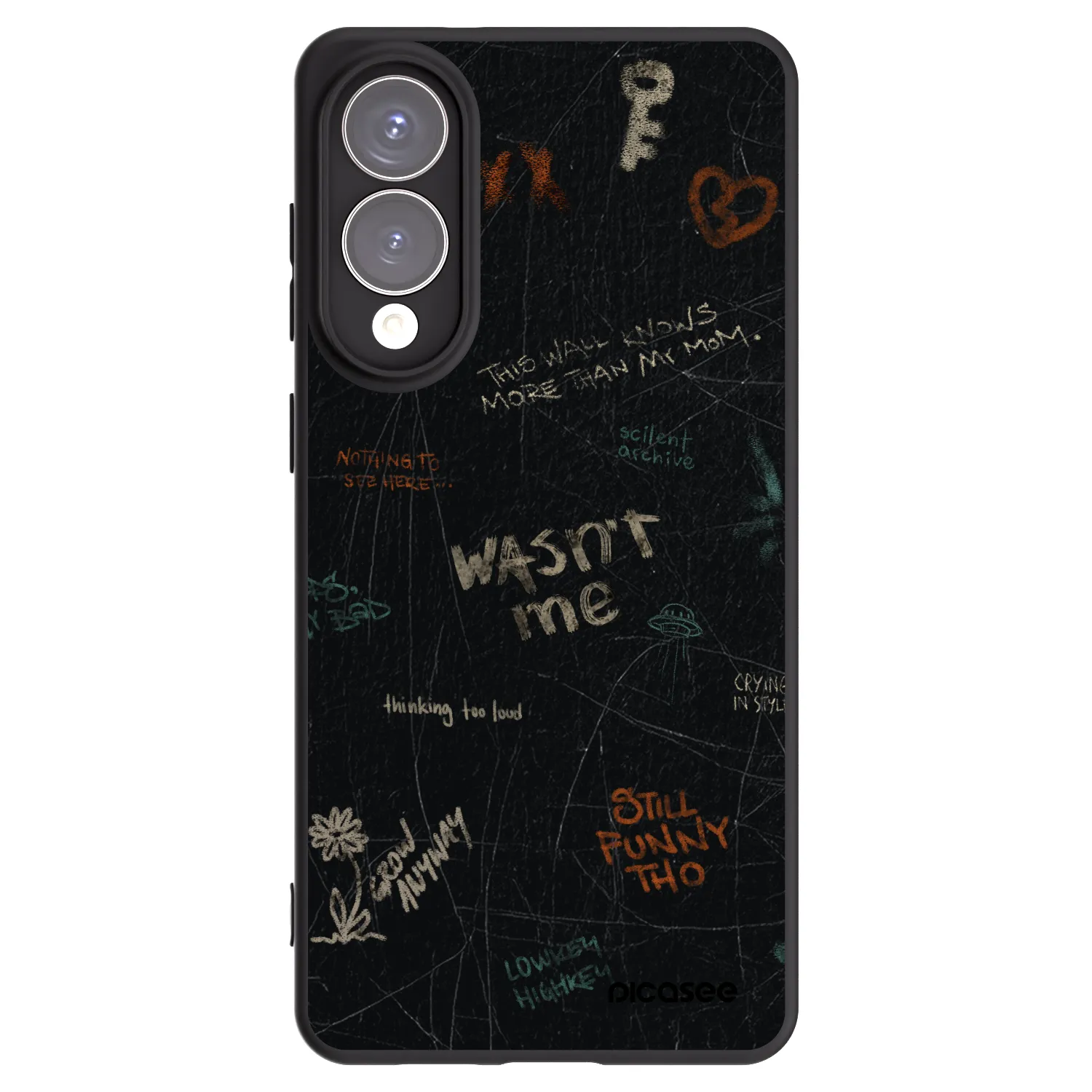 Picasee husă neagră din silicon pentru Samsung Galaxy S25 Edge 5G - CONFESSION