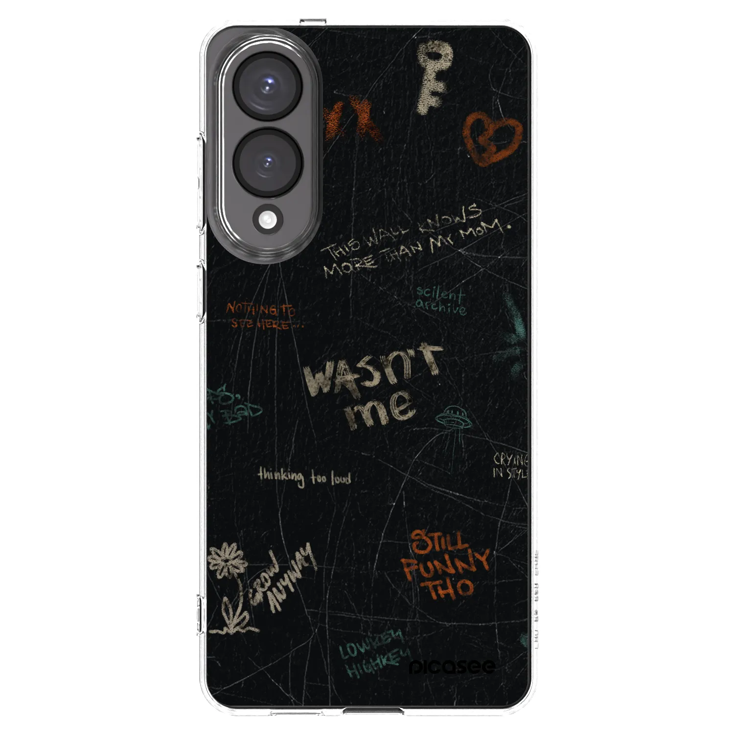 Picasee husă transparentă din silicon pentru Samsung Galaxy S25 Edge 5G - CONFESSION