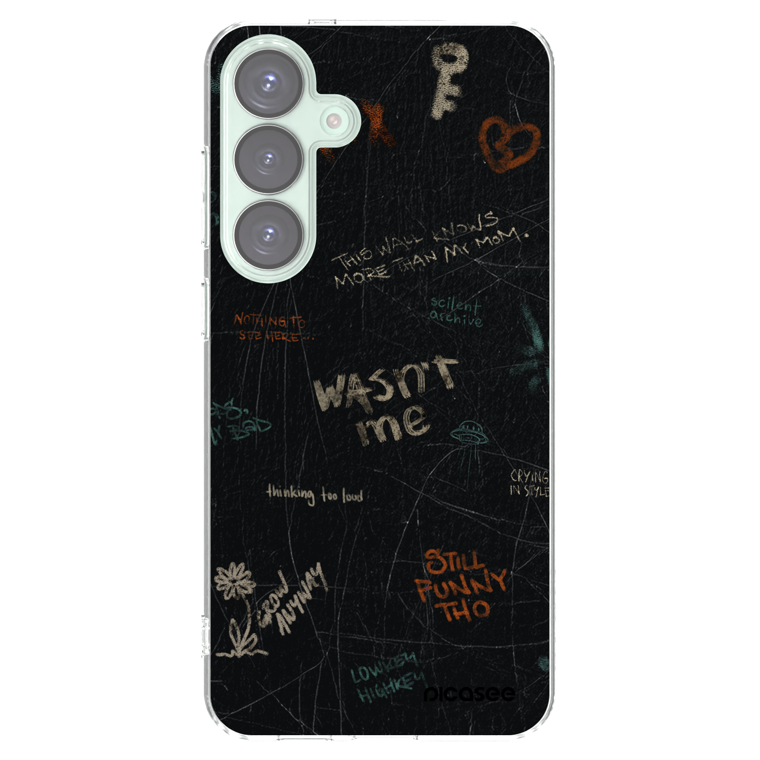 Picasee husă transparentă din silicon pentru Samsung Galaxy S25+ 5G - CONFESSION