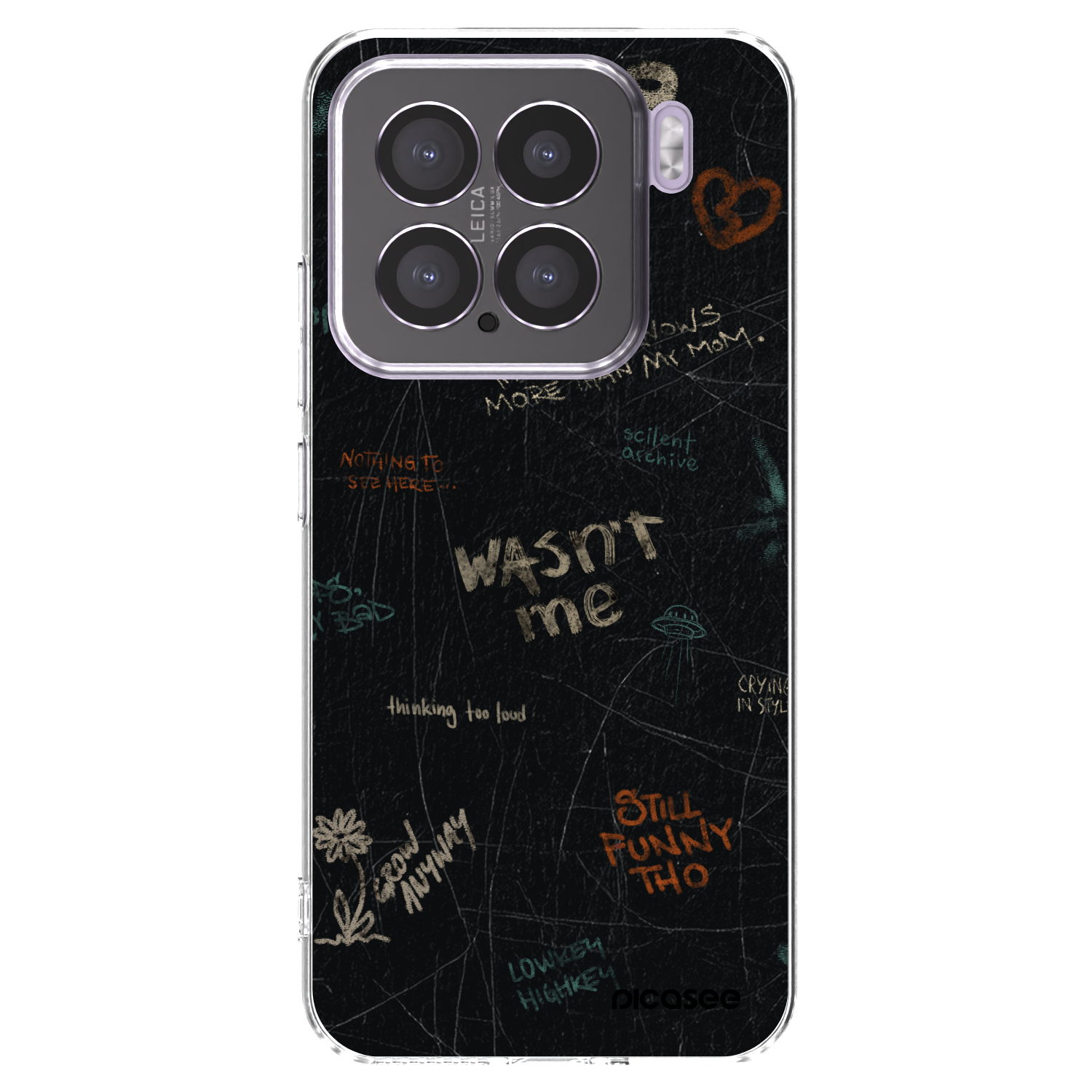 Picasee husă transparentă din silicon pentru Xiaomi 15 - CONFESSION