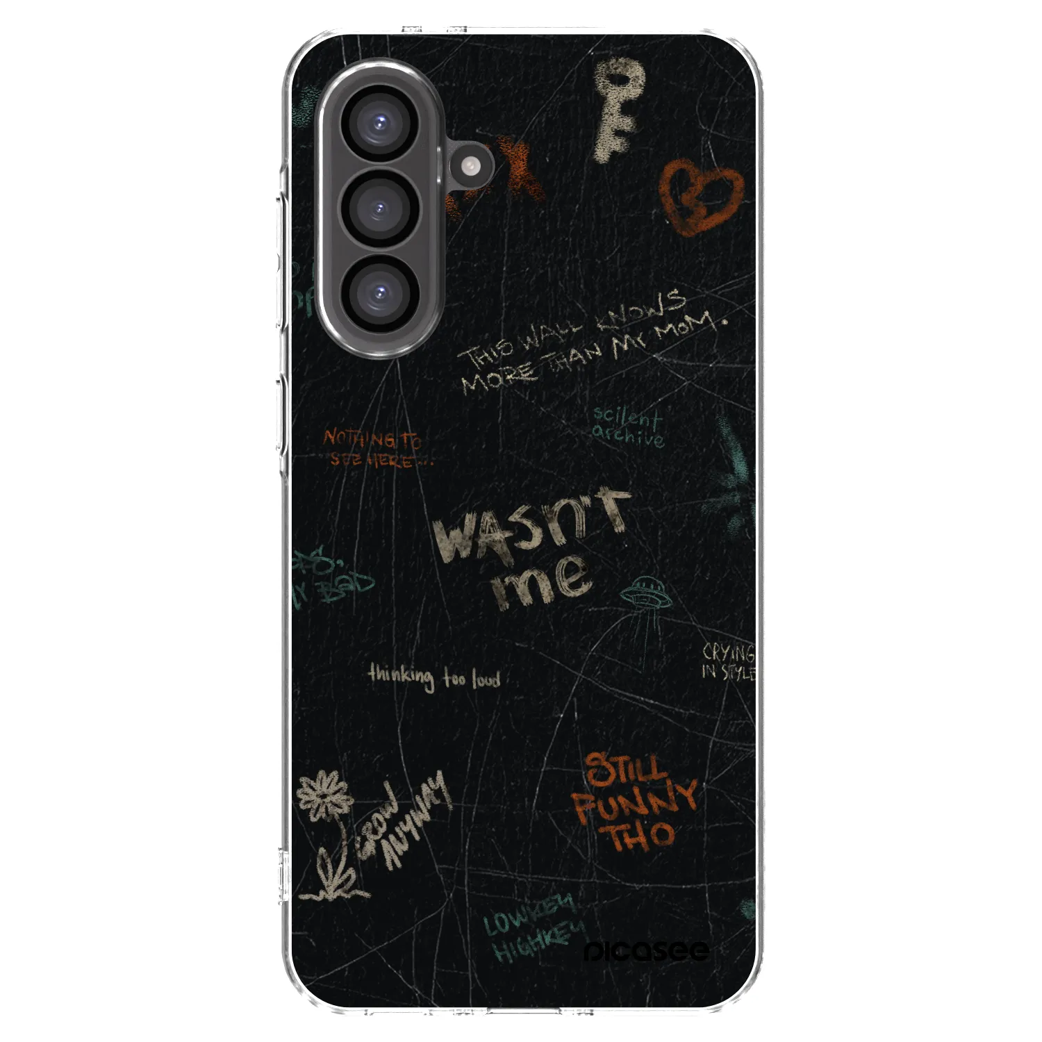 Picasee husă transparentă din silicon pentru Samsung Galaxy A56 5G A566B - CONFESSION