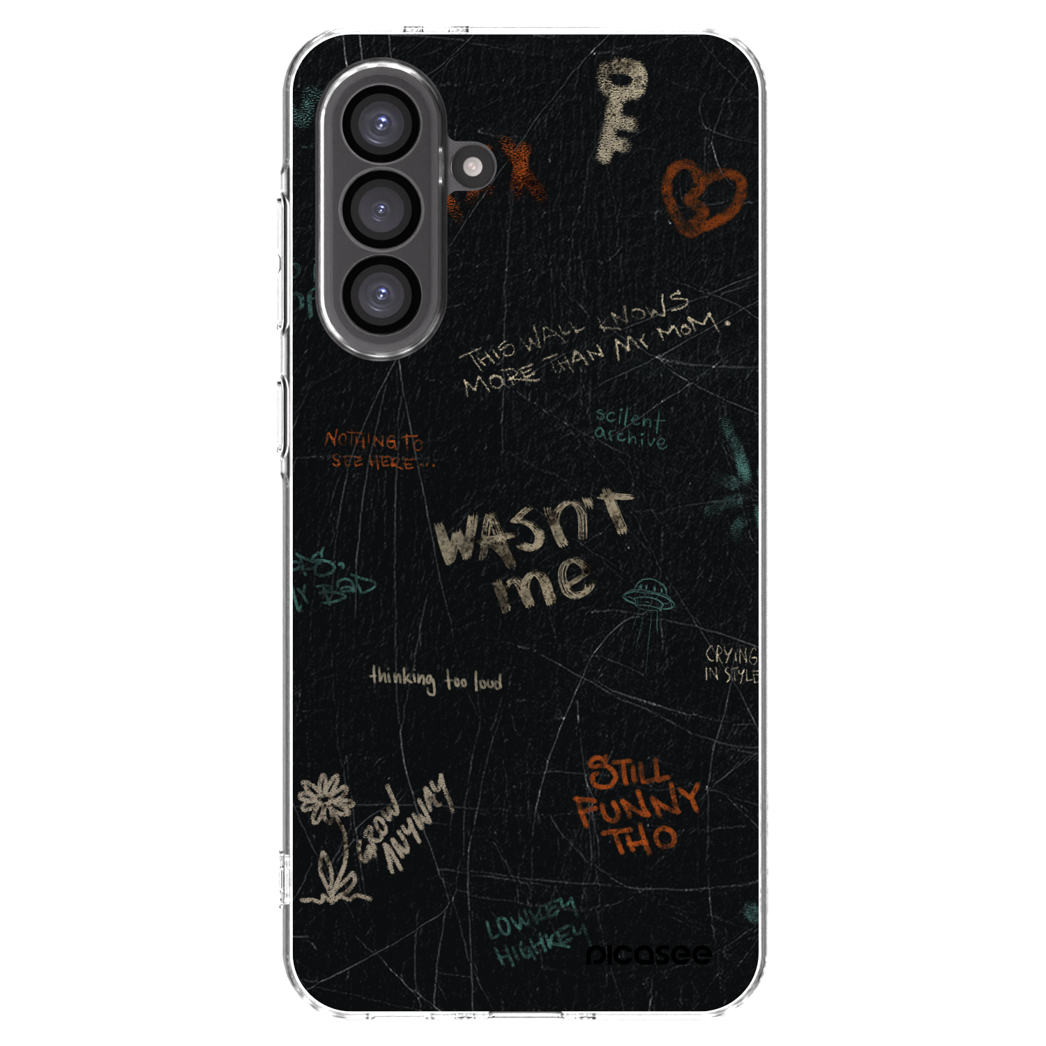 Picasee husă transparentă din silicon pentru Samsung Galaxy A36 5G - CONFESSION