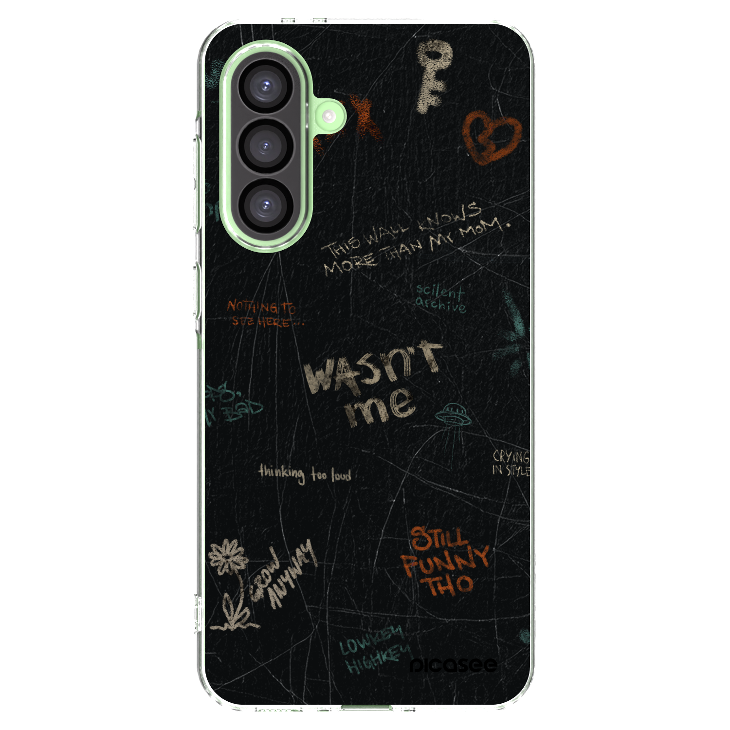 Picasee husă transparentă din silicon pentru Samsung Galaxy A26 5G A266B - CONFESSION