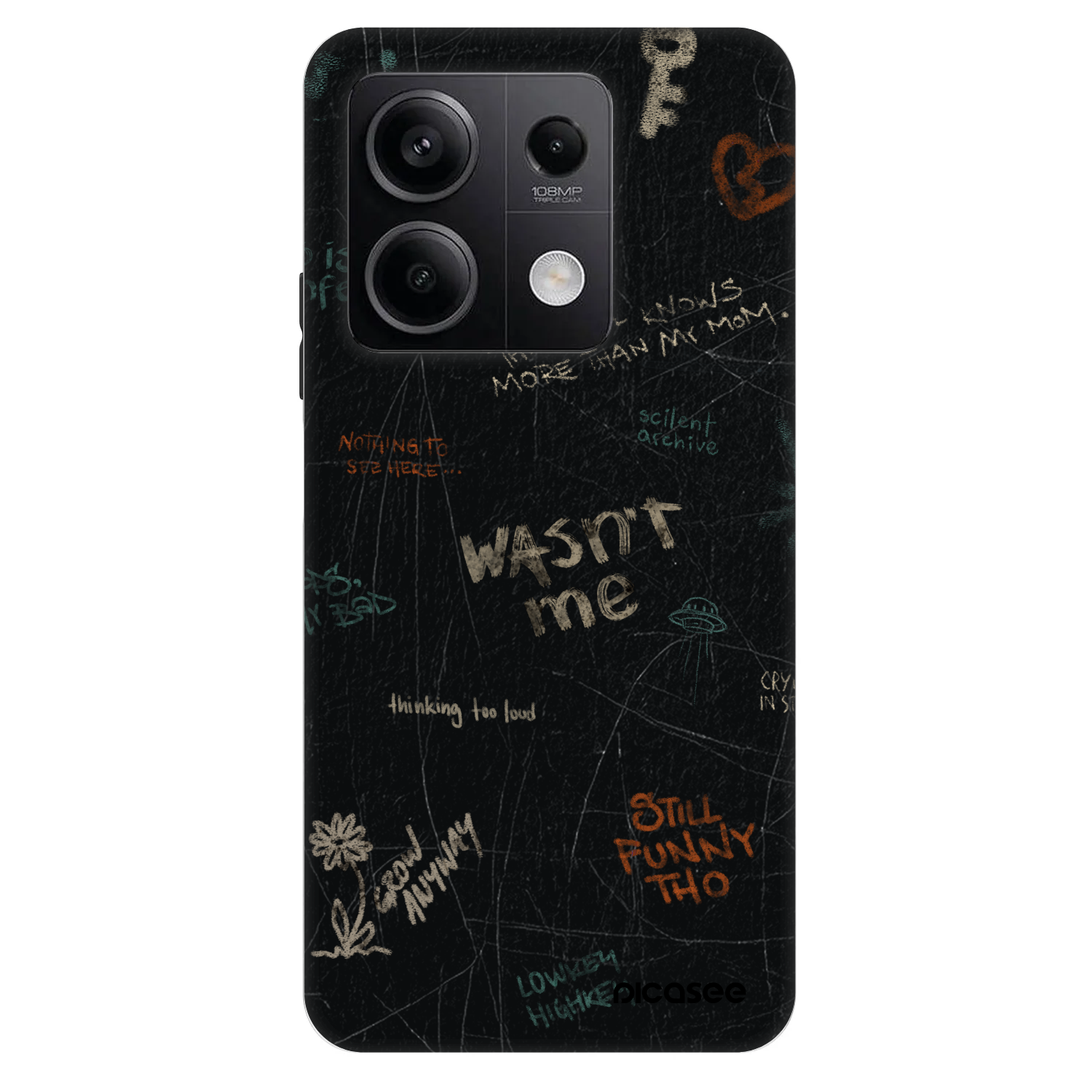 Picasee Fashion Case pentru Xiaomi Redmi Note 13 5G - CONFESSION