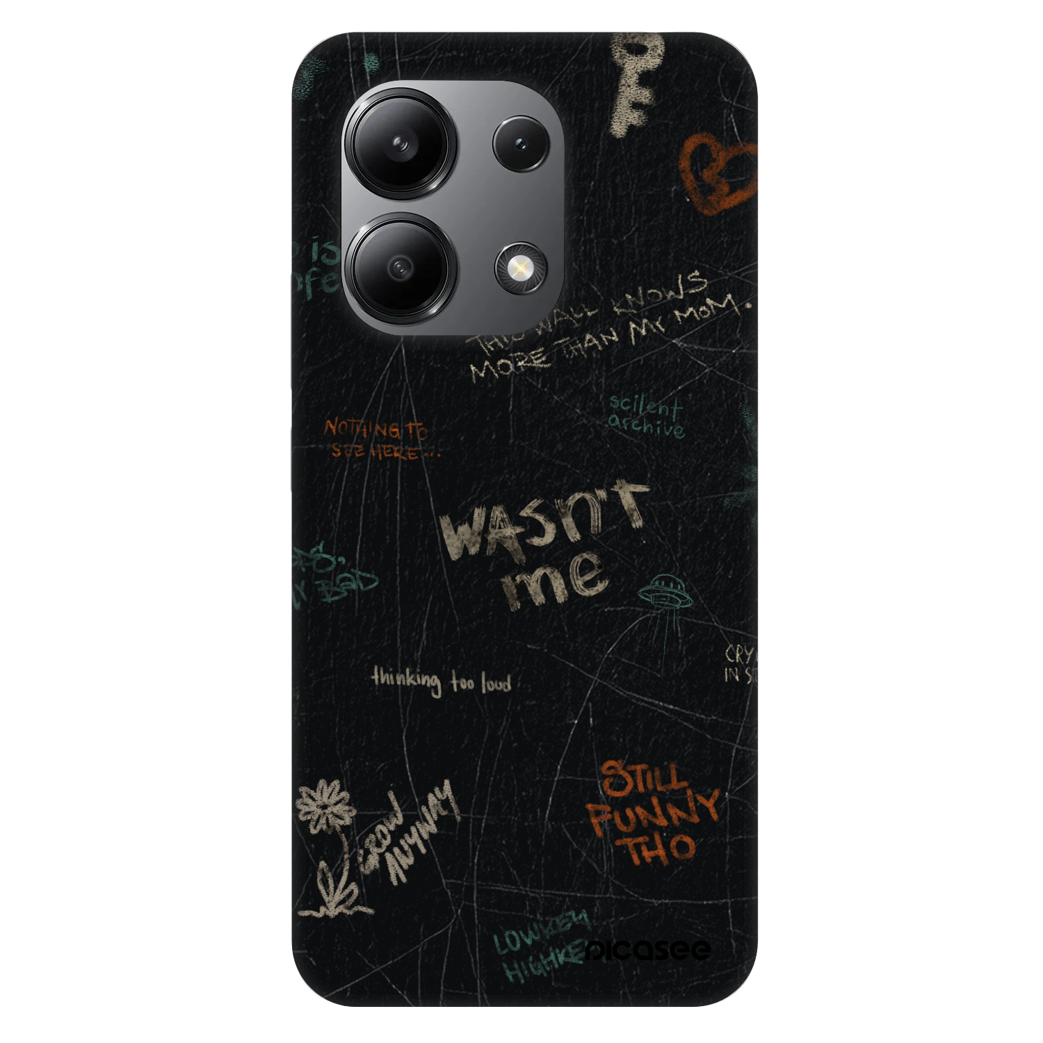 Picasee Fashion Case pentru Xiaomi Redmi Note 13 4G - CONFESSION