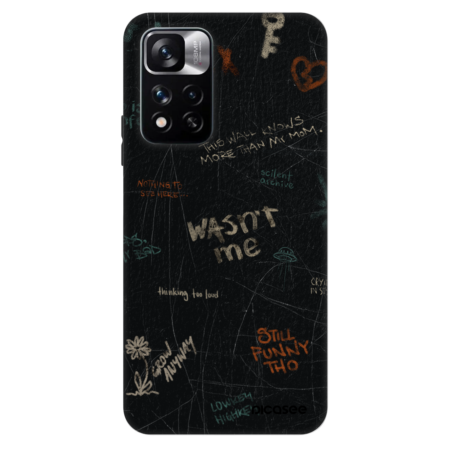 Picasee Fashion Case pentru Xiaomi Redmi Note 11 Pro - CONFESSION