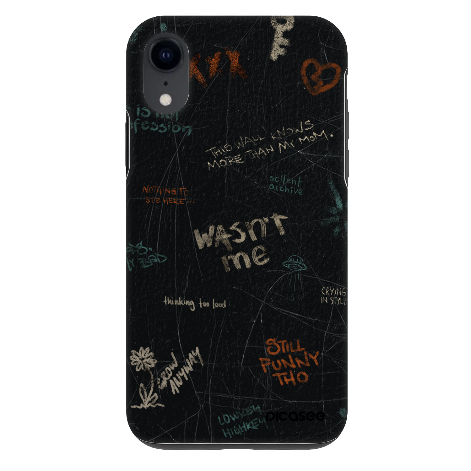 Picasee Fashion Case pentru Apple iPhone XR - CONFESSION